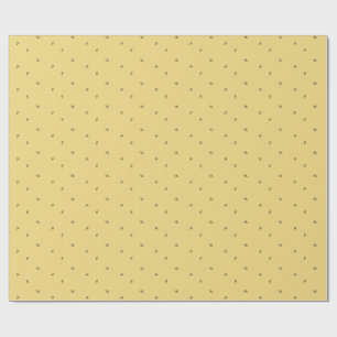 Papier Cadeau Petites abeilles de miel Miel Jaune Apière Produit