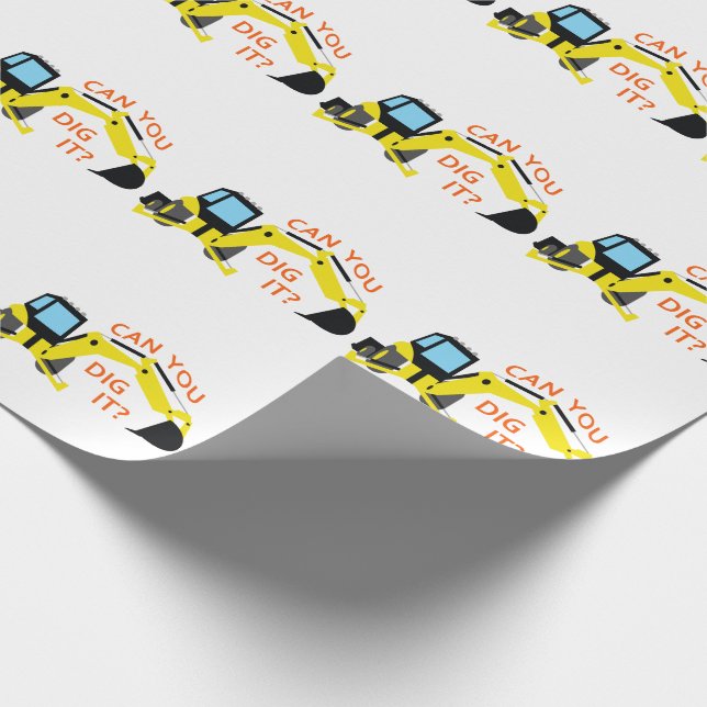 Papier Cadeau Peux-Tu Le Creuser ? (Coin)