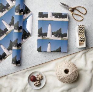 Papier Cadeau Phare d'Ocracoke