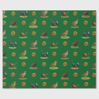 Papier Cadeau Pheasant, Grouse, Partridge,Christmas Gift wrap