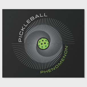 Papier Cadeau Phénomène de Pickleball Galaxie