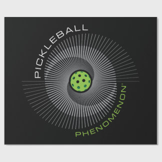 Papier Cadeau Phénomène de Pickleball Galaxie