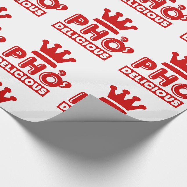 Papier Cadeau Pho King Delicious (Coin)
