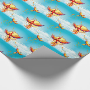 Papier Cadeau Phoenix - Levée d'oiseaux