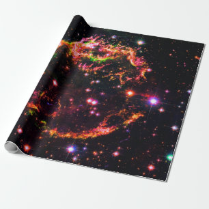 Papier Cadeau Photo de l'espace du rémanent de supernova de la n
