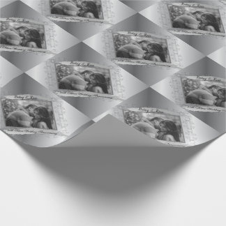 Papier Cadeau Photo du 25e anniversaire du Mariage sur mesure no