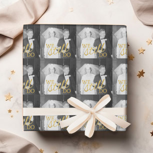 Papier Cadeau Photo du 50e anniversaire du Mariage - Nous le fai