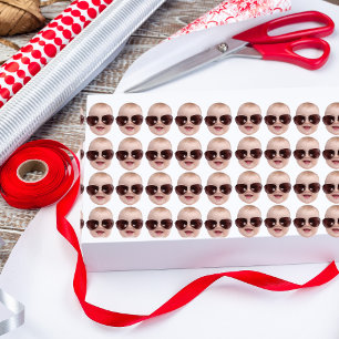 Papier Cadeau Photo personnalisée drôle Anniversaire & nouveauté