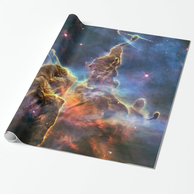 Papier Cadeau Photo renversante de la Science d'astronomie (Déroulé)