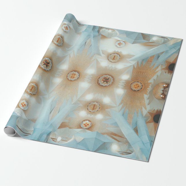 Papier Cadeau Photographie de Kaleidoscope au plafond (Déroulé)