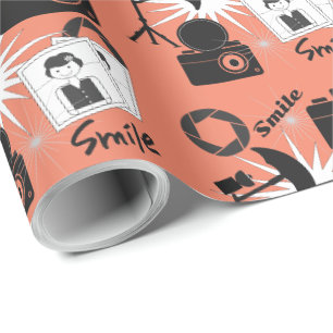 Papier Cadeau Photographie Thème Fun Photographes