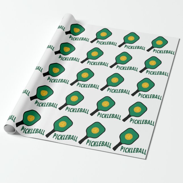 Papier Cadeau Pickleball (Déroulé)