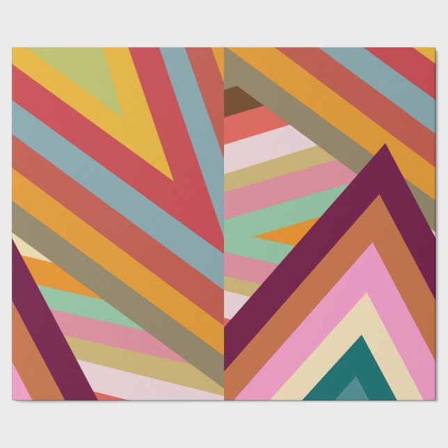 Papier Cadeau pics des années 1970  (Couture)