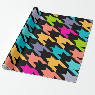 Papier Cadeau Pied de fond coloré motif sans soudure