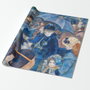 Papier Cadeau Pierre-Auguste Renoir - Les Parapluies
