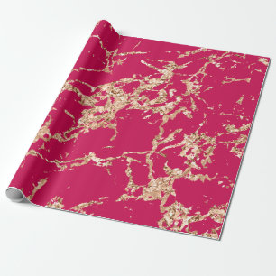 Papier Cadeau Pierres de marbre rose rose rose