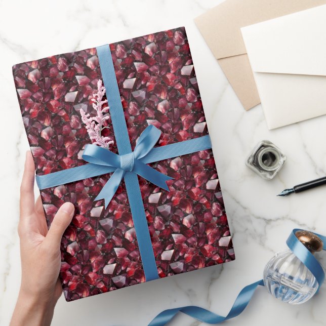 Papier Cadeau Pierres précieuses de Bourgogne (Cadeaux)