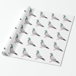 Papier Cadeau Pigeon