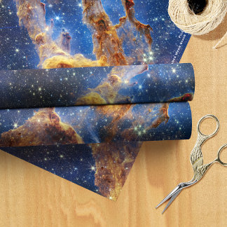 Papier Cadeau Piliers de la création James Webb Hi-Res 2022