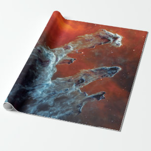 Papier Cadeau Piliers JWST de la NASA de création Mid Infrarouge
