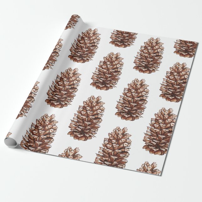 Papier Cadeau Pinceau (Déroulé)
