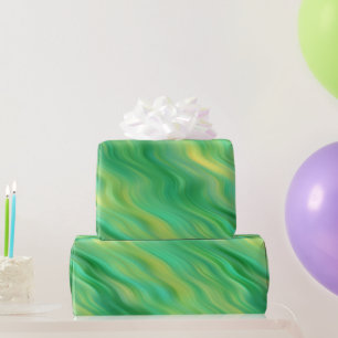 Papier Cadeau Pine vert Vavy Texture