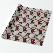 Pinup - Papier d'emballage
