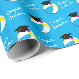 Papier Cadeau Piscine Party Beach Ball