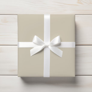 Papier Cadeau Pistache crème douce Beige