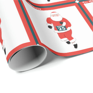 Papier Cadeau Piste et papier d'emballage cadeau de terrain