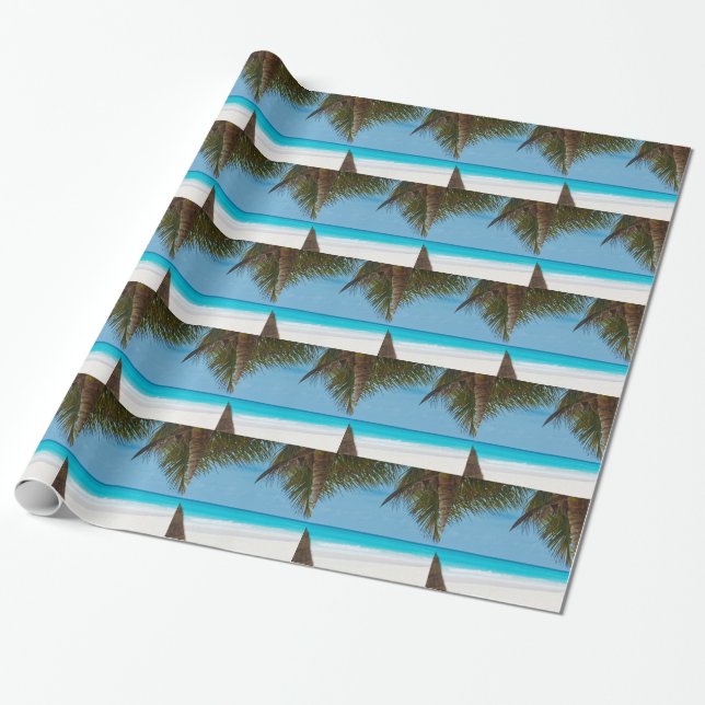 Papier Cadeau Plage  (Déroulé)