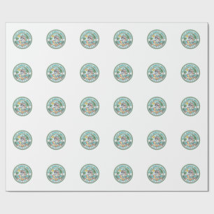 Papier Cadeau Plage de licorne Été Licorne POD Prêt Vêtements Gr