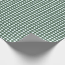 Plaid de buffle vert et bleu