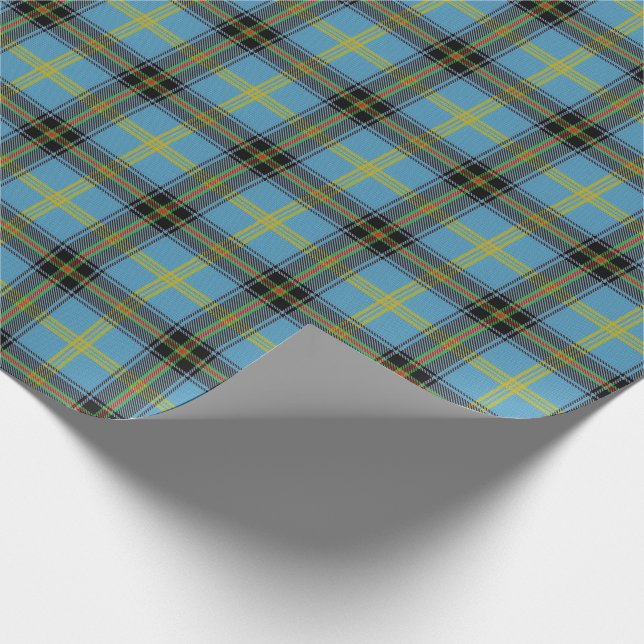 Papier Cadeau Plaid de tartan écossais classique de Bell de clan (Coin)