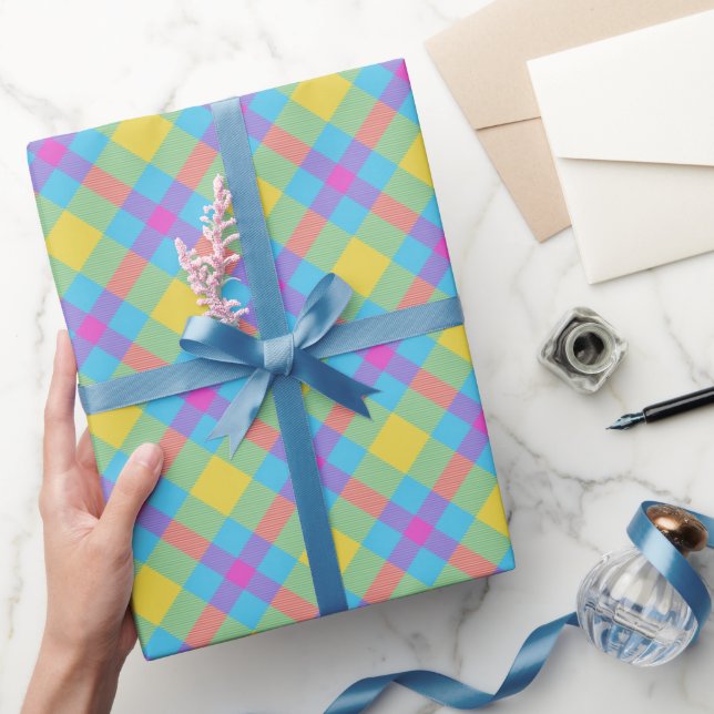 Papier Cadeau Plaid été (Cadeaux)
