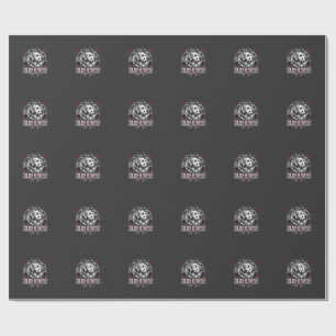 Papier Cadeau Plans de Retriever doré Conception de badge de chi