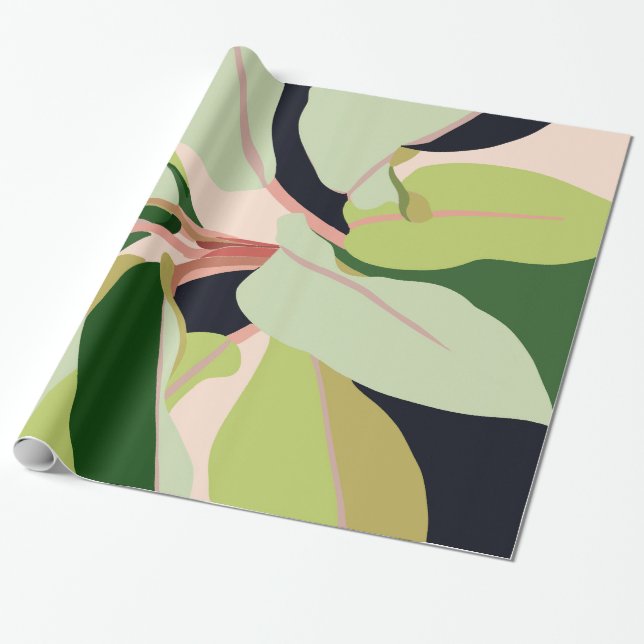 Papier Cadeau Plante un jardin est croire en demain (Déroulé)