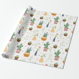 Papier Cadeau Plantes d'intérieur