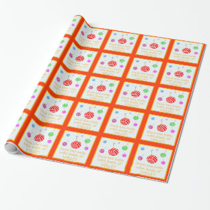 Papier Cadeau Plate-forme de volleyball le papier d'emballage de