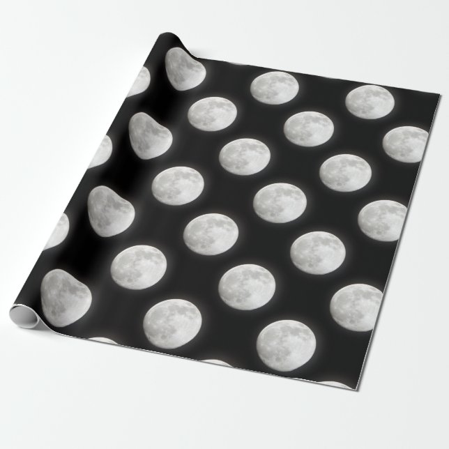 Papier Cadeau pleine lune (Déroulé)