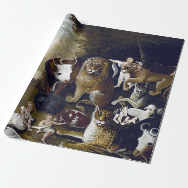Papier Cadeau Ploucs d'Edouard le royaume pacifique (Déroulé)