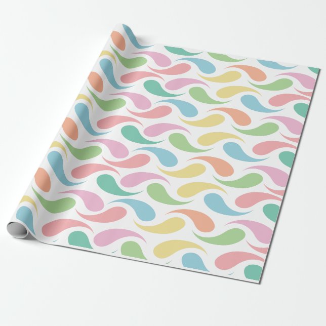 Papier Cadeau Pluie radieuse (Déroulé)