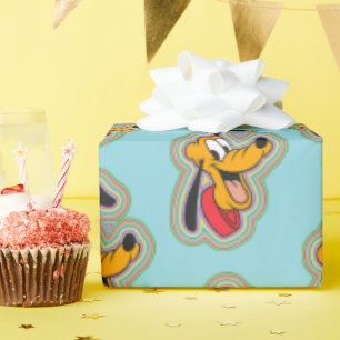 Papier Cadeau Pluton Rétro Radiant Pop Art