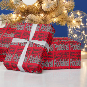 Papier Cadeau Podiatriste Extraordinaire