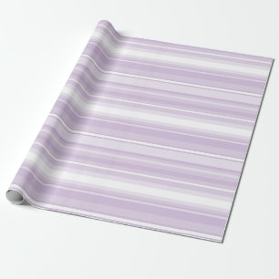 Papier Cadeau Poignée rayures violettes