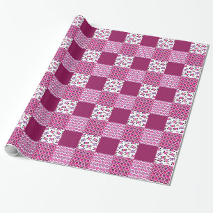 Papier Cadeau Pointe de polka rétro