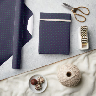 Papier Cadeau Points de polka lunatiques (petits)