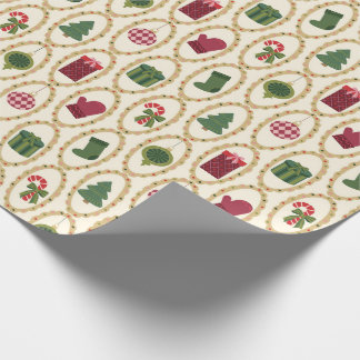 Papier Cadeau Points forts de Noël