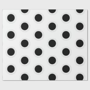 Papier Cadeau Pois cerclés