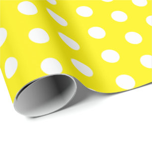 Papier Cadeau Pois Perky Motif Couleurs vives